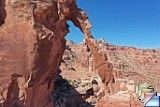 Delicate arch of Spring canyon